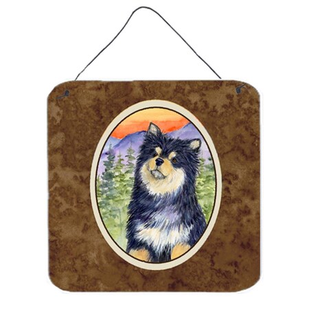 Carolines Treasures Finnish Lapphund Aluminium Metal Wall or Door Hanging Prints SS1057DS66